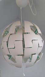 Ikea bollamp wit/groen, Ophalen of Verzenden, Zo goed als nieuw, Kunststof, Minder dan 50 cm