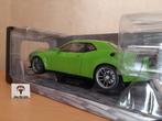 Dodge Challenger R/T Scat Pack Widebody 2020 groen in 1:18, Nieuw, Solido, Ophalen of Verzenden, Auto