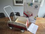 Nieuwe Vintage look VW Volkswagen bus loopwagen Walker rood, Ophalen of Verzenden, Nieuw, Duw- of Trekspeelgoed