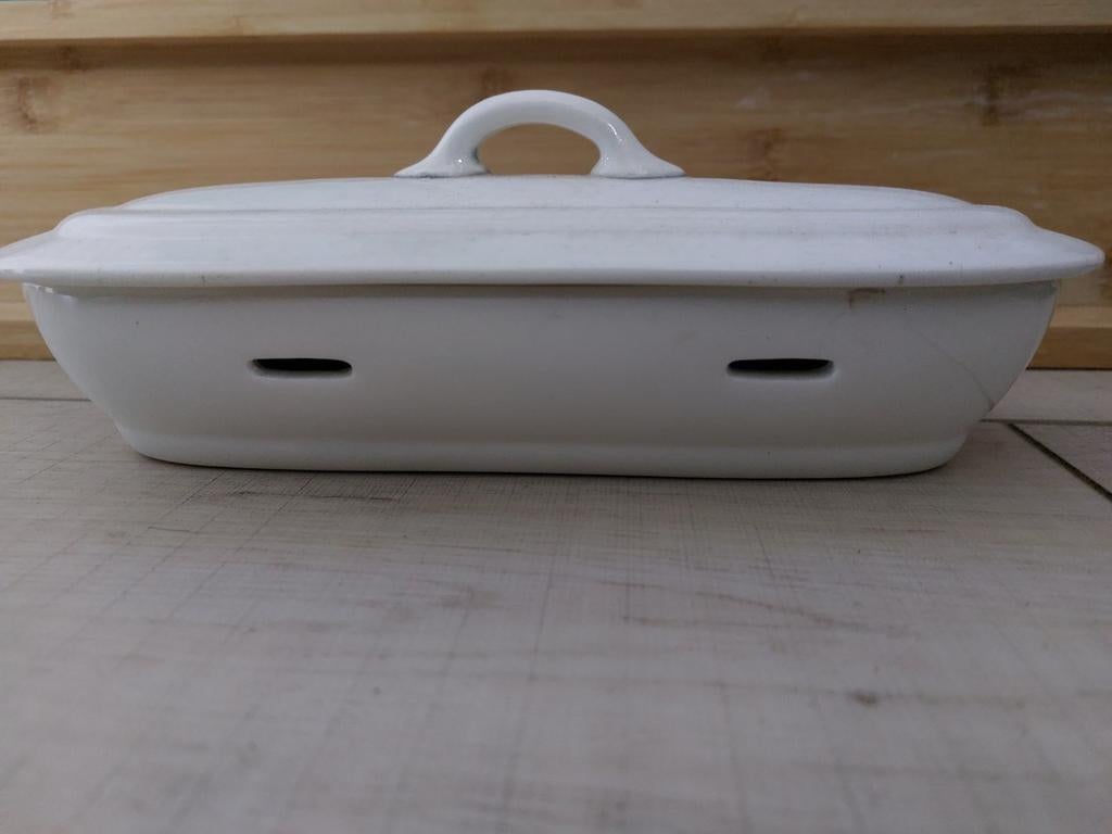 Petrus Regout Schaaltje met Deksel - Kambakje?, Antiek en Kunst, Ophalen of Verzenden