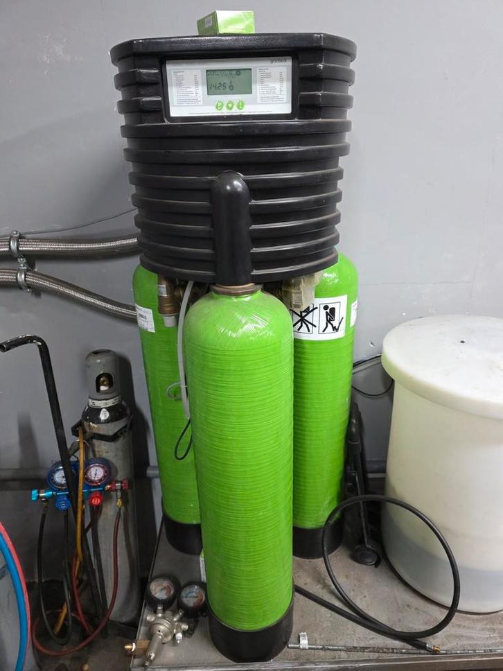 Grünbeck GENO-IONO-matic3 waterontharder, Witgoed en Apparatuur, Waterontharders, Gebruikt, Waterontharder met zout, Ophalen