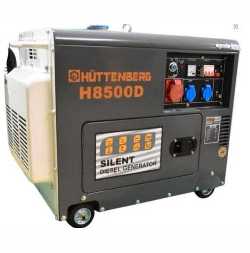 De Hüttenberg 5000 Watt aggregaat Diesel, Doe-het-zelf en Verbouw, Gereedschap | Machine-onderdelen en Toebehoren, Nieuw, Ophalen of Verzenden