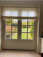 Luxe vouwgordijnen incl cassette, prachtige kwaliteit, Ophalen, Zo goed als nieuw, 200 cm of meer, 200 cm of meer