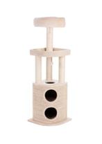 Krabpaal - crème - cat tree, Ophalen of Verzenden, Zo goed als nieuw, Krabpaal