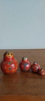 Matroesjka set - 4 delig - 6-1 cm, Antiek en Kunst, Antiek | Speelgoed, Ophalen of Verzenden