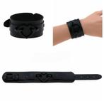 Leren armband., Sieraden, Tassen en Uiterlijk, Armbanden, Ophalen of Verzenden, Nieuw, Zwart, Leer