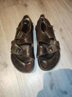 Birkenstock leren sandalen heren maat 47, Sandalen, Bruin, Ophalen of Verzenden, Birkenstock