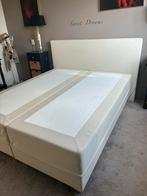 Boxspring Swiss Sense 160x200 – matrassen, bodem, hoofdbord, Ophalen, Gebruikt, Tweepersoons, Luxe en comfortabel