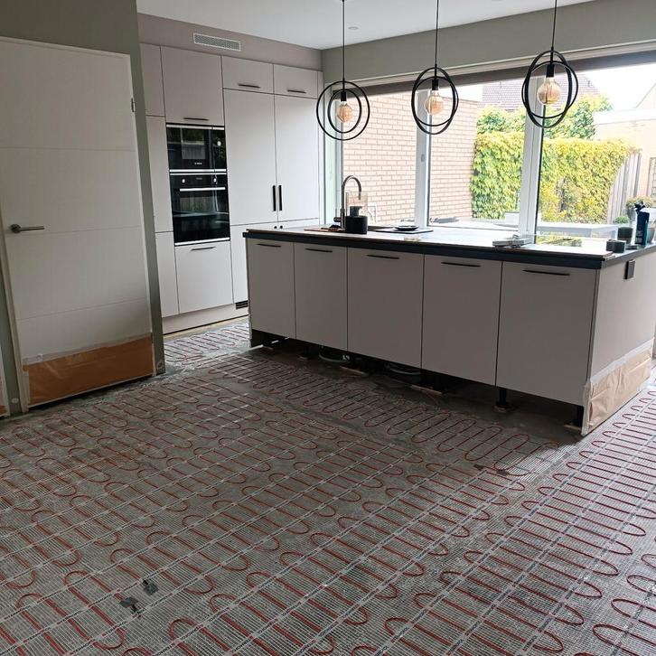 Montage elektrische vloerverwarming, Huis en Inrichting, Stoffering | Vloerbedekking, Nieuw, Ophalen of Verzenden