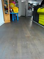 Hardhout eiken vloer, Doe-het-zelf en Verbouw, Vloerdelen en Plavuizen, Gebruikt, 50 tot 150 cm, 10 m² of meer, 10 tot 30 cm