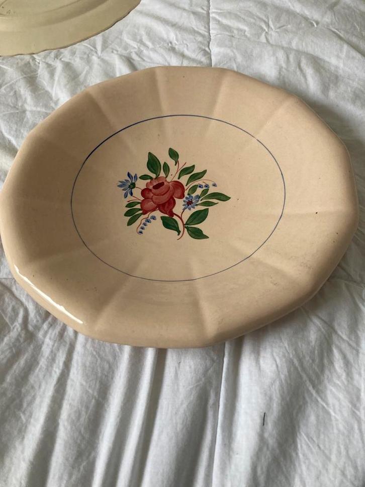 Mooie serveerschaal Digoin, Antiek en Kunst, Antiek | Schalen, Ophalen