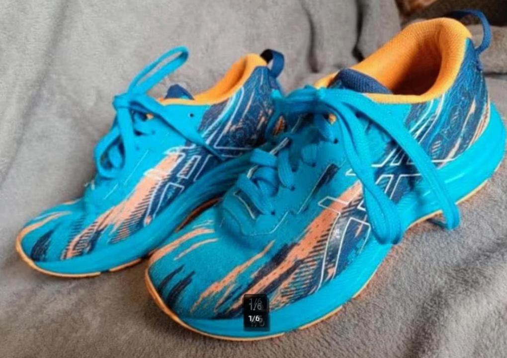 Asics gel noosa hardloopschoenen 23,5cm binnenzool maat 35, Gebruikt, Hardloopschoenen, Ophalen of Verzenden, Asics