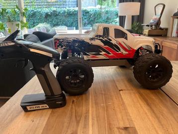 RC Monstertruck 1/10 + GT2 EVO afstandsbediening beschikbaar voor biedingen