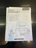 Boekje Fisher-Price 1995 Tape Recorder, Ophalen of Verzenden, Zo goed als nieuw