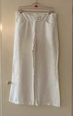 Pauw Amsterdam Wijde Katoenen Broek maat 42, Kleding | Dames, Ophalen of Verzenden, Zo goed als nieuw, Wit, Lang