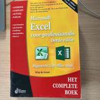 Microsoft Excel voor Professionals - Derde Editie, Ophalen of Verzenden, Zo goed als nieuw, Software