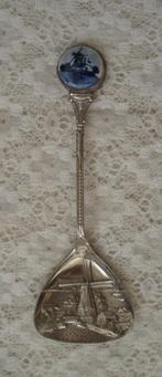 Antiek / oude suikerschep met Delfts blauw, Ophalen of Verzenden