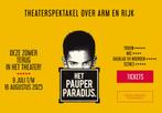 1e rang kaart - Het Pauperparadijs - 12 juli 15:00 uur, Tickets en Kaartjes, Theater | Musical, Eén persoon, Juli