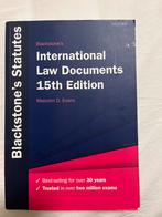 Blackstones statutes, Boeken, Studieboeken en Cursussen, Malcolm D. Evans, Ophalen of Verzenden, Zo goed als nieuw, WO