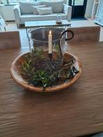 Grote houten Schaal (deze is, 51cm diam.) Landelijk&Sober!, Ophalen