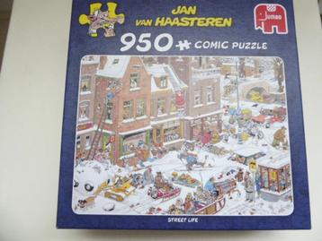 Haasteren puzzel 950 stukjes Street life beschikbaar voor biedingen