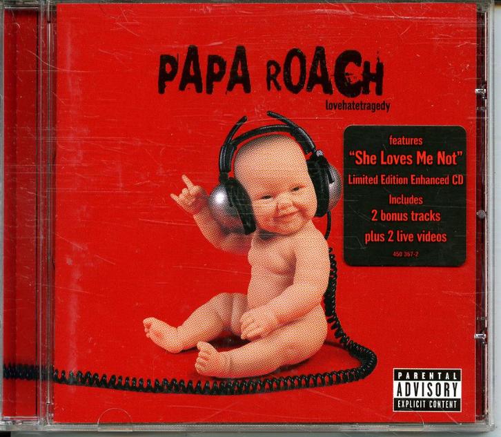 Papa Roach - Lovehatetragedy, Cd's en Dvd's, Cd's | Pop, Nieuw in verpakking, 1980 tot 2000, Ophalen of Verzenden