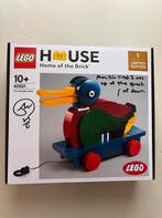 Lego House Houten Eend 40501 Gesigneerd!!- Limited Edition, Ophalen of Verzenden, Nieuw, Complete set, Lego