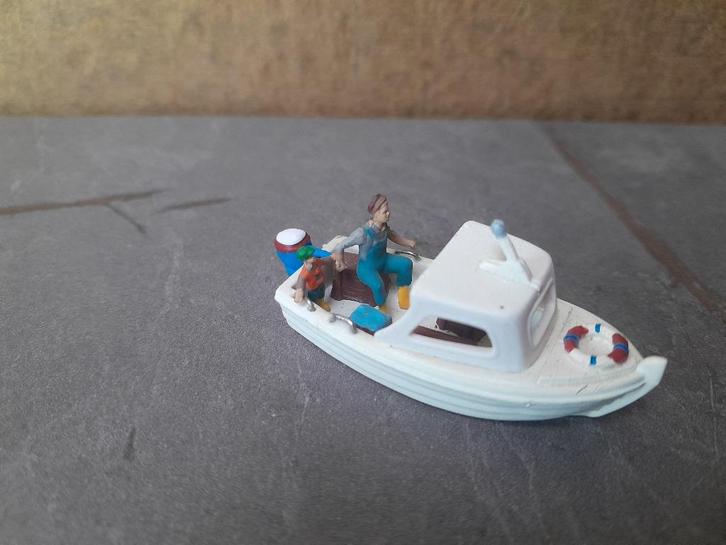 Noch 16822 | Vissersboot H0, Hobby en Vrije tijd, Modeltreinen | H0, Zo goed als nieuw, Overige typen, Gelijkstroom of Wisselstroom