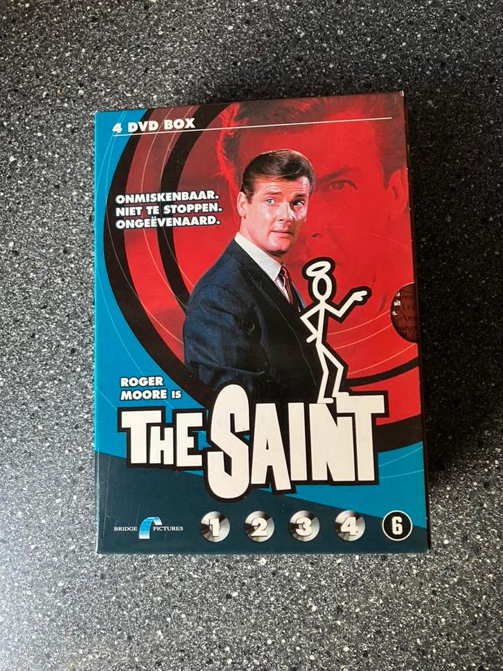 The Saint - Roger Moore - 4-Dvd Box, Cd's en Dvd's, Dvd's | Tv en Series, Boxset, Vanaf 6 jaar, Ophalen of Verzenden