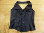 Gothic halter corset top Laughing Vampire | HIP 2eHands |, Maat 38/40 (M), Zwart, Nieuw, Ophalen of Verzenden
