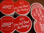 2 x Coca Cola houder voor dubbele bierviltjes (incl viltjes), Ophalen of Verzenden, Nieuw, Overige typen