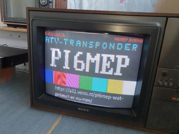 Fantastische sony trinitron CVM-1850E crt tv collectersitem beschikbaar voor biedingen