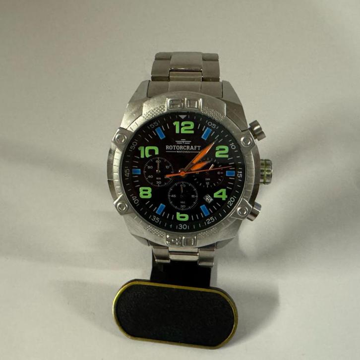 Rotorcraft Radiant RC5202 Chrono |Batterij| ZGAN, Sieraden, Tassen en Uiterlijk, Horloges | Heren, Zo goed als nieuw