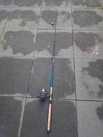 Werphengel vissen met molen, Ophalen, Werphengel