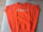 Goasaky shirt, dikke stof, oranje/rood, maat 110-116, Ophalen of Verzenden