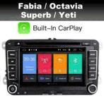 Skoda Roomster radio navigatie android 10 dab  wifi carplay, Ophalen of Verzenden, Nieuw