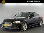 Audi A5 Sportback 40 TFSI / 2x S-line / Pano / Leder / Virtu, Gebruikt, Zwart, Leder, Bedrijf