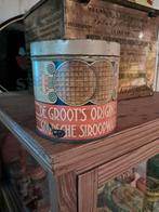 De Groot's Gouda stroopwafels blikje, Verzamelen, Blikken, Ophalen of Verzenden, Gebruikt, Overige