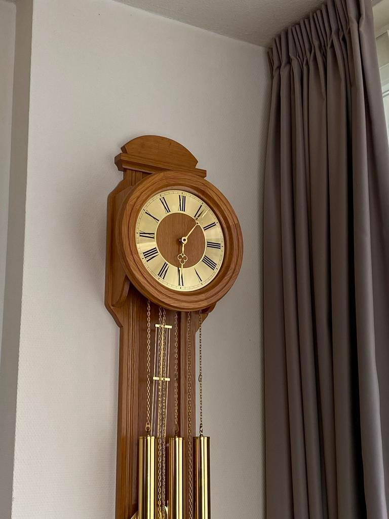 Slingerklok / wandklok, Huis en Inrichting, Ophalen, Zo goed als nieuw, Wandklok