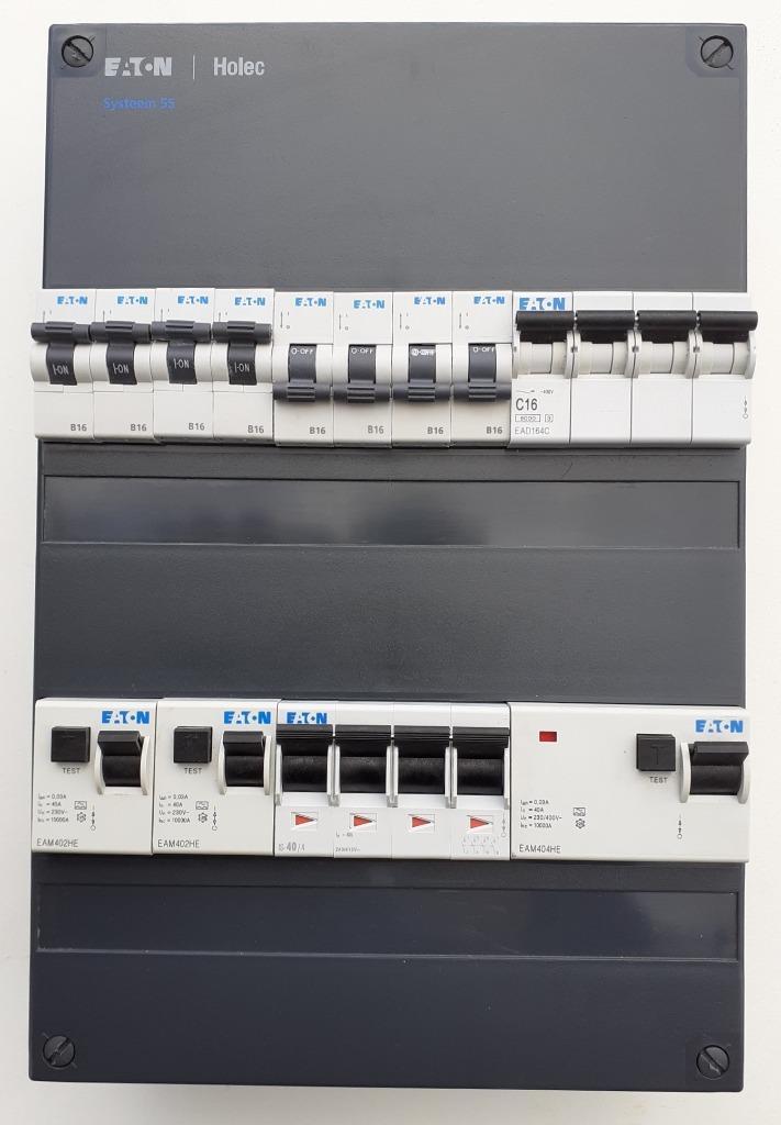 Holec Eaton Kookgroep groepenkast meterkast stoppenkast, Doe-het-zelf en Verbouw, Elektra en Kabels, Gebruikt, Overige typen, Ophalen of Verzenden