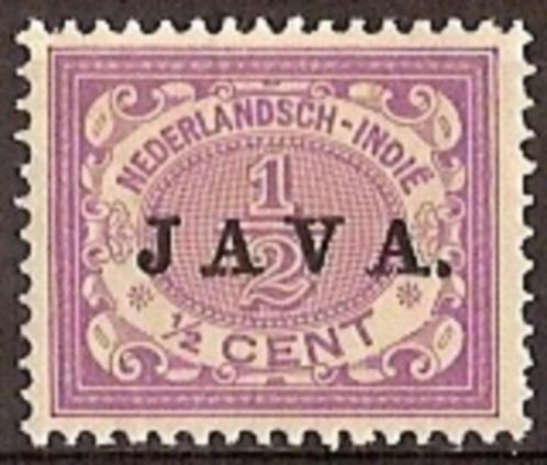 Ned-Indie NVPH nr 63 postfris Opdruk Java 1908, Postzegels en Munten, Postzegels | Nederlands-Indië en Nieuw-Guinea, Postfris