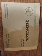 Honda onderhouds / Garantie boekje. Niet ingevuld. Bj1968, Fietsen en Brommers, Ophalen of Verzenden, Zo goed als nieuw