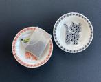 Theetipjes theeschaaltjes porselein kat poes 9cm doorsnee, Huis en Inrichting, Keuken | Servies, Nieuw, Ophalen of Verzenden, Schaal of Schalen