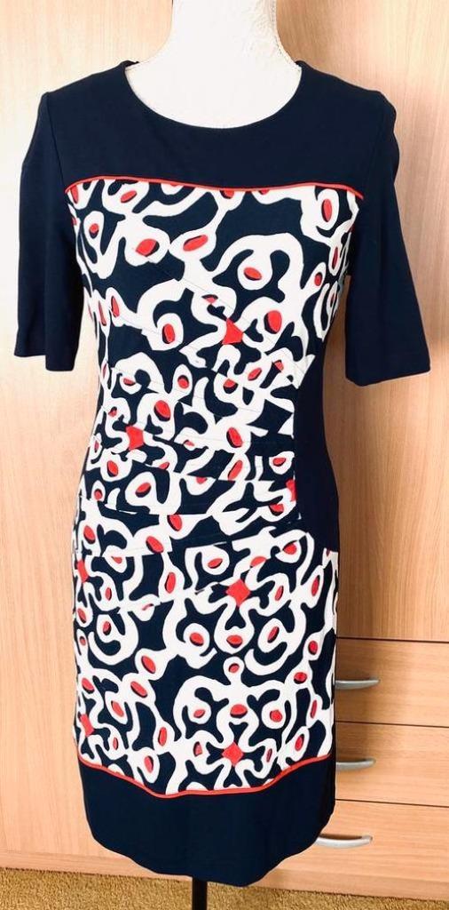 Frank Walder jurk maat 38, Kleding | Dames, Jurken, Zo goed als nieuw, Maat 38/40 (M), Knielengte, Ophalen of Verzenden