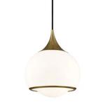 Design hanglamp, Huis en Inrichting, Lampen | Hanglampen, Minder dan 50 cm, Nieuw, Ophalen of Verzenden, Glas