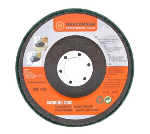 Werckmann schuurschijvenø 125 mm, Doe-het-zelf en Verbouw, Gereedschap | Zaagmachines, Nieuw, Lintzaag, 1200 watt of meer, 70 mm of meer