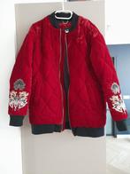 ALIX The Label oversized bomberjack red velvet maat M, Kleding | Dames, Jasjes, Kostuums en Pakken, Gedragen, Jasje, Maat 38/40 (M)