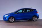 Ford Fiesta 1.0 EcoBoost Titanium X 5-drs [ Navi Climate App, 94 pk, Gebruikt, 1064 kg, Blauw