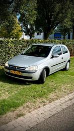 Opel Corsa 1.2 16V 2003 Grijs, Voorwielaandrijving, Origineel Nederlands, Handgeschakeld, 910 kg