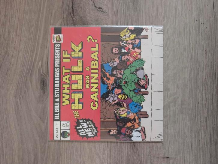 Ill Bill & Stu Bangas - Cannibal Hulk 7" (Sealed), Cd's en Dvd's, Vinyl | Hiphop en Rap, Nieuw in verpakking, Ophalen of Verzenden